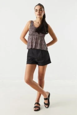 Floral Smocked Milkmaid Cami 5 Floral Smocked Milkmaid Cami -Deals Drape & Denim Store 050331811871 01 2