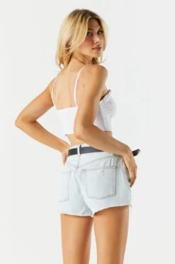 Eyelet Lace Bustier Top -Deals Drape & Denim Store 050403036326 10 1