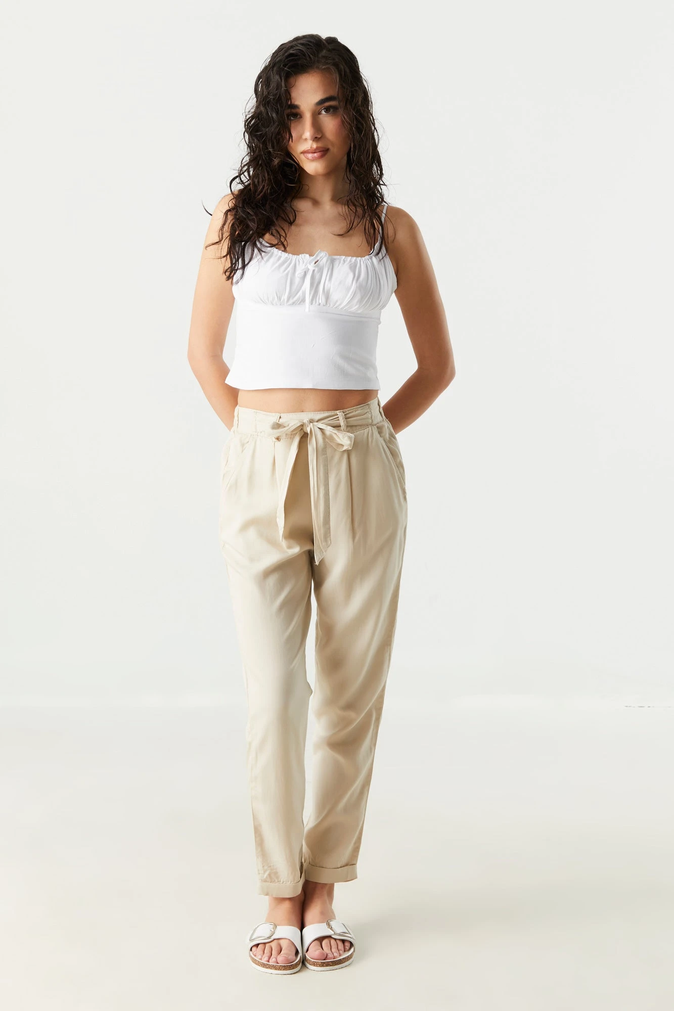 Tencel Paperbag Pant 16 Tencel Paperbag Pant - Image 16