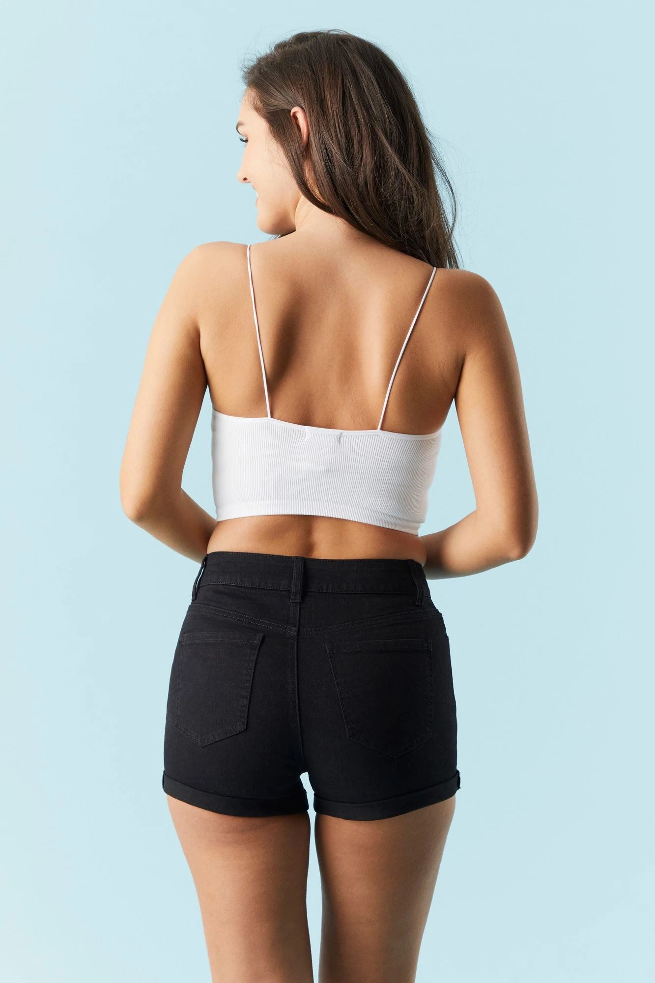 Refuge Miami Black Wash Denim Short 2 Refuge Miami Black Wash Denim Short - Image 2