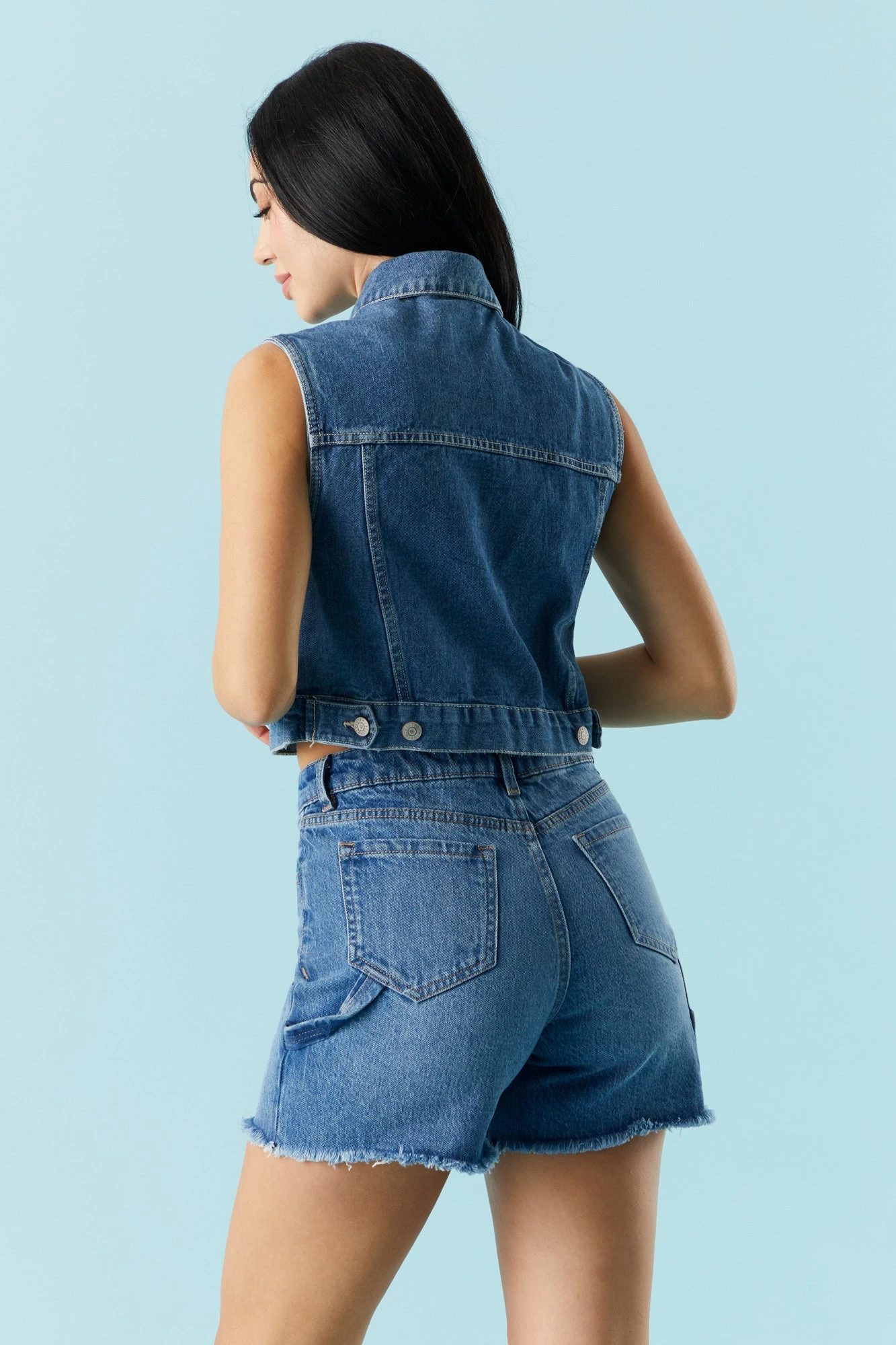 Denim Carpenter Short 2 Denim Carpenter Short - Image 2