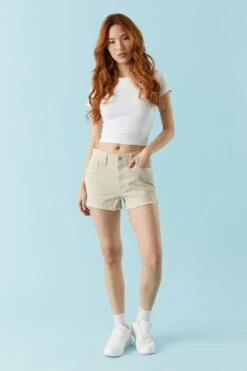 Refuge Chelsea Coloured Denim Short -Deals Drape & Denim Store 052065531000 24 2 1