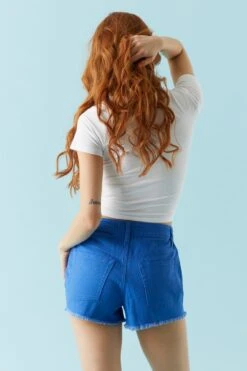 Refuge Chelsea Coloured Denim Short -Deals Drape & Denim Store 052065531000 40 1 1