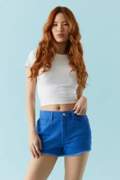 Refuge Chelsea Coloured Denim Short -Deals Drape & Denim Store 052065531000 40 3