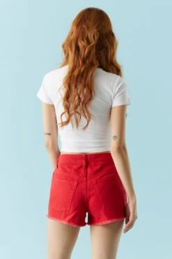 Refuge Chelsea Coloured Denim Short -Deals Drape & Denim Store 052065531000 60 1