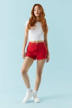 Refuge Chelsea Coloured Denim Short -Deals Drape & Denim Store 052065531000 60 2 1