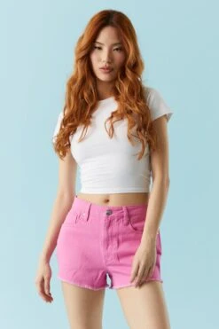 Refuge Chelsea Coloured Denim Short -Deals Drape & Denim Store 052065531000 66 3