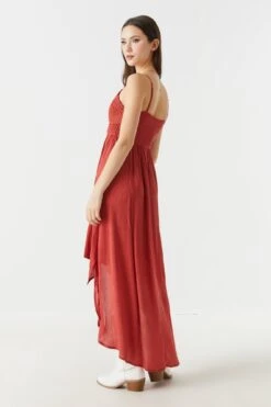 Crochet Top Hi-Low Maxi Dress -Deals Drape & Denim Store 053159980282 87 1
