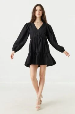 Tiered Babydoll Dress -Deals Drape & Denim Store 053203033726 01 2