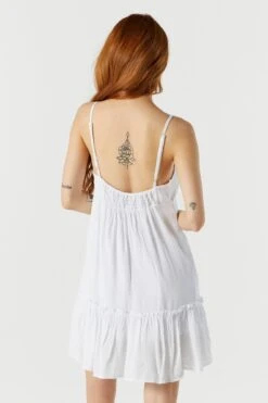 Surplice Tiered Babydoll Dress -Deals Drape & Denim Store 053231833718 10 1