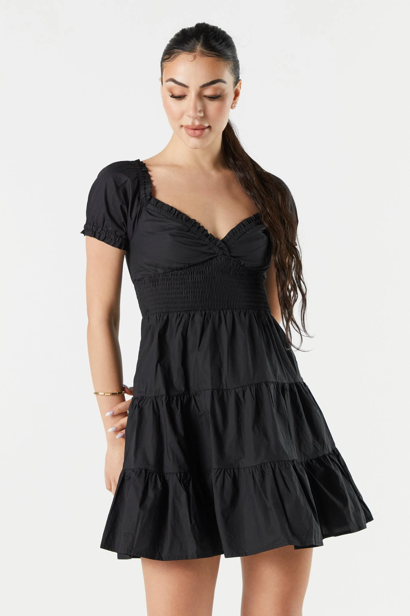 Sweetheart Smocked Tiered Dress 8 Sweetheart Smocked Tiered Dress - Image 8