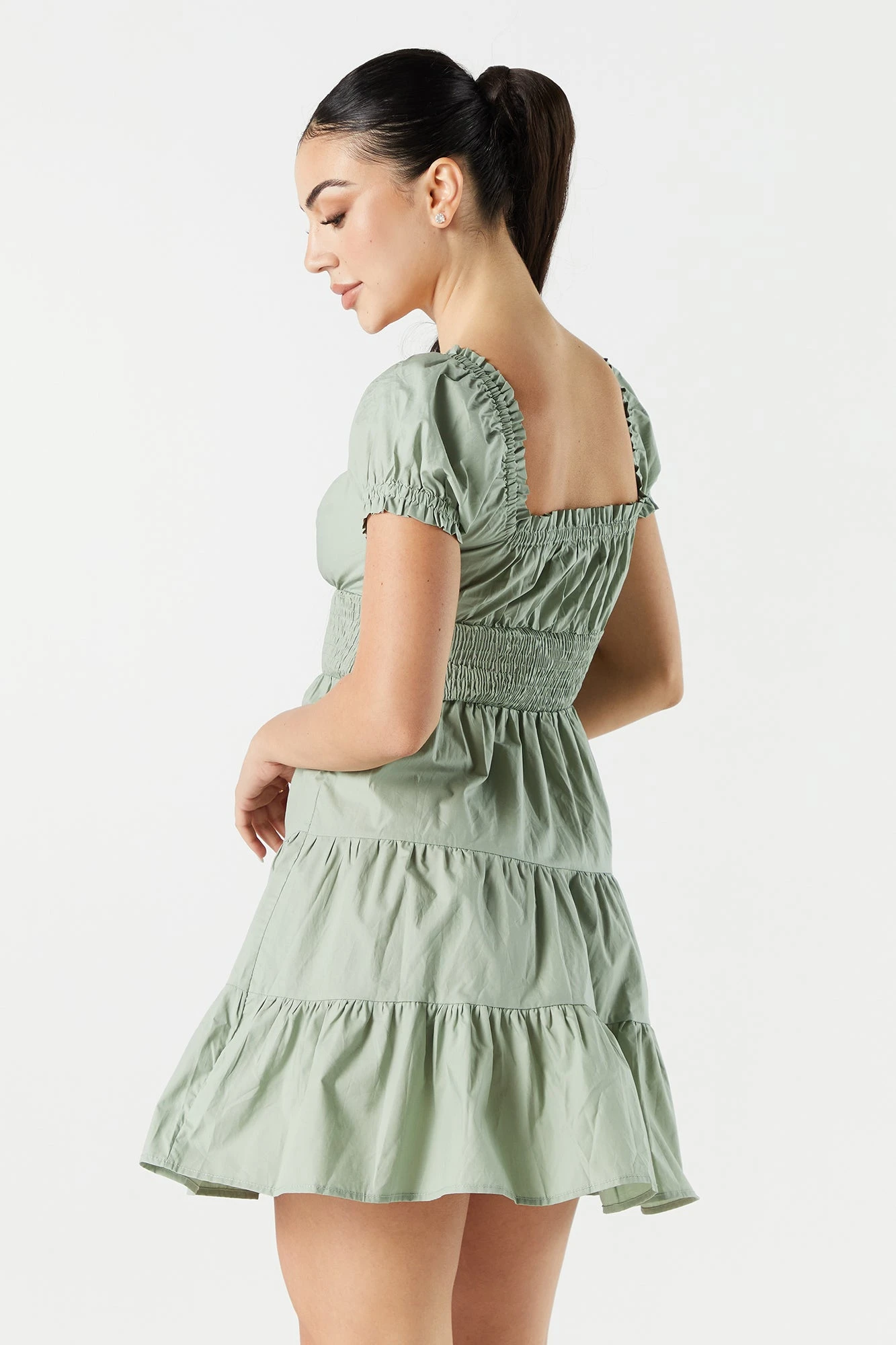 Sweetheart Smocked Tiered Dress 12 Sweetheart Smocked Tiered Dress - Image 12