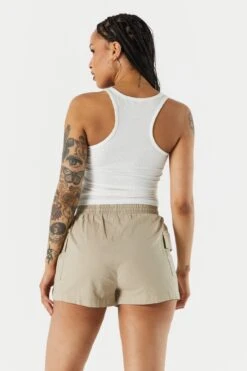 Drawstring Cargo Short -Deals Drape & Denim Store 053439070343 24 1