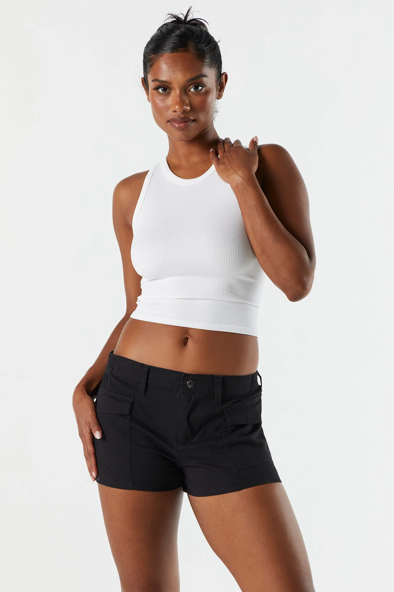 Poplin Low Rise Cargo Short 4 Poplin Low Rise Cargo Short - Image 4