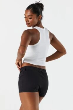 Poplin Low Rise Cargo Short 19 Poplin Low Rise Cargo Short -Deals Drape & Denim Store 053439071355 01 1 1