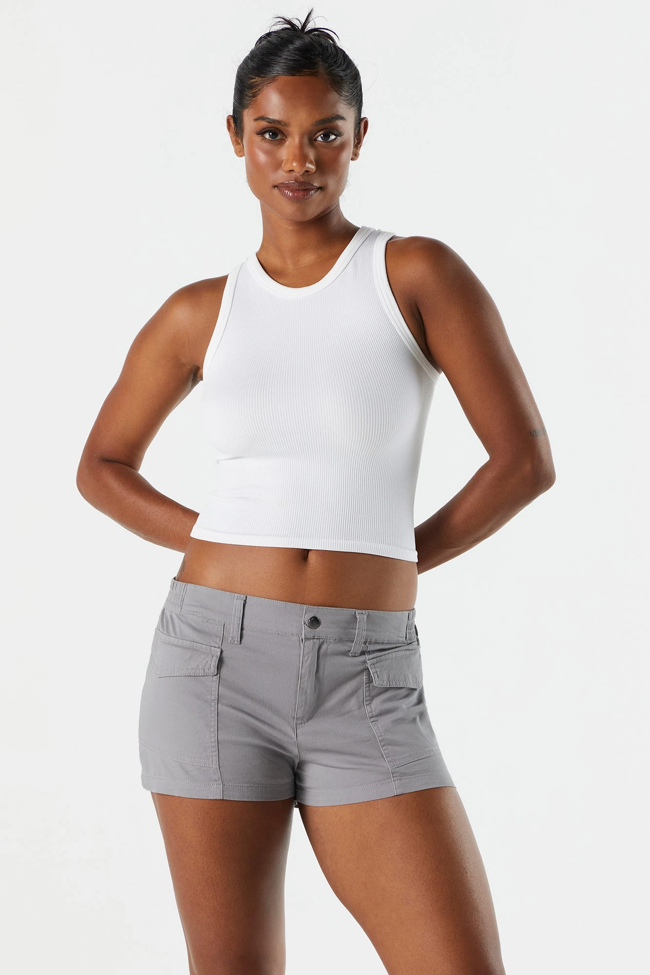 Poplin Low Rise Cargo Short 7 Poplin Low Rise Cargo Short - Image 7