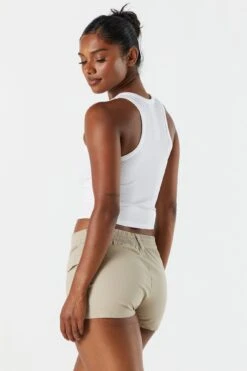 Poplin Low Rise Cargo Short 25 Poplin Low Rise Cargo Short -Deals Drape & Denim Store 053439071355 24 1 1