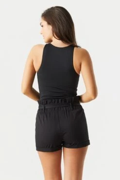 Belted Paperbag Short -Deals Drape & Denim Store 053439074314 01 1 1