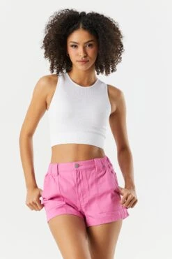 Coloured Denim Carpenter Short -Deals Drape & Denim Store 053465531618 66