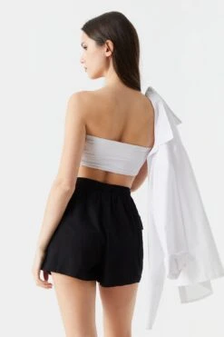 High-Rise Cargo Short -Deals Drape & Denim Store 053465533431 01 1 1