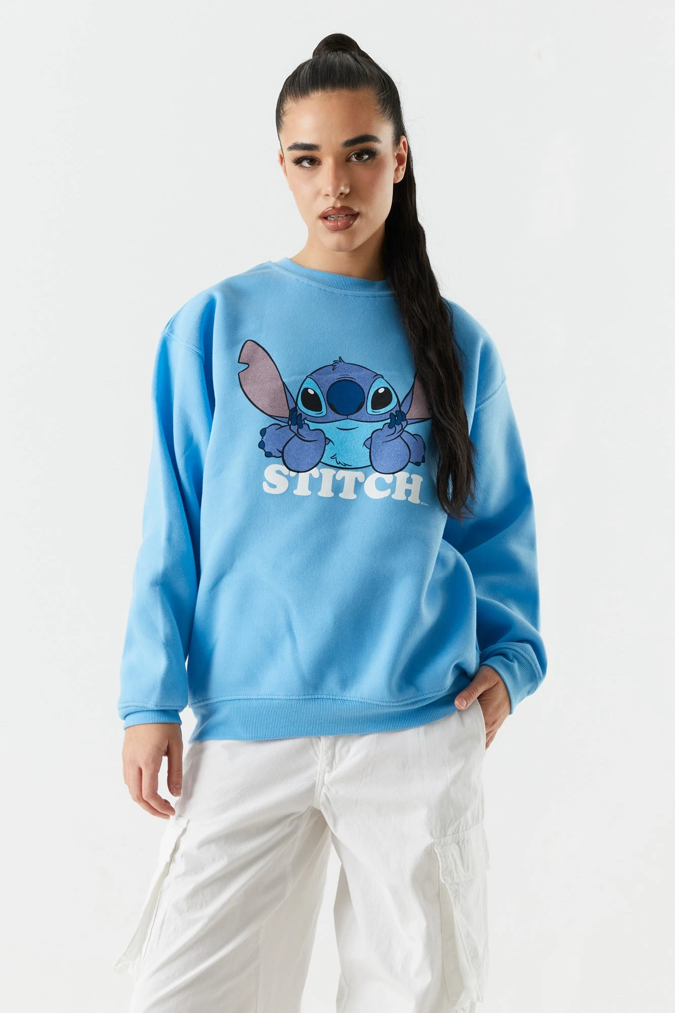 Stitch Graphic Fleece Sweatshirt 1 Stitch Graphic Fleece Sweatshirt