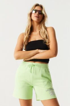 Los Angeles Graphic Fleece Basketball Short