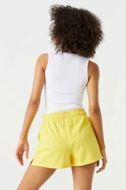 High Rise Fleece Short -Deals Drape & Denim Store 053658925865 71 1 1