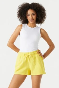 High Rise Fleece Short -Deals Drape & Denim Store 053658925865 71