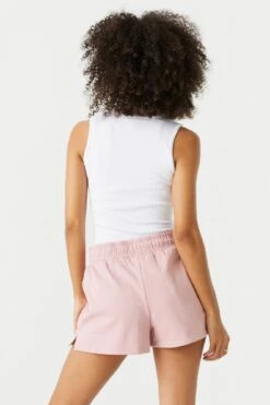 High Rise Fleece Short -Deals Drape & Denim Store 053658925865 91 1 1