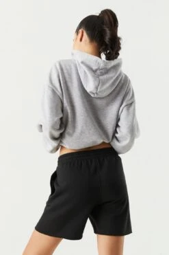 Fleece Boyfriend Short 24 Fleece Boyfriend Short -Deals Drape & Denim Store 053665665806 01 1