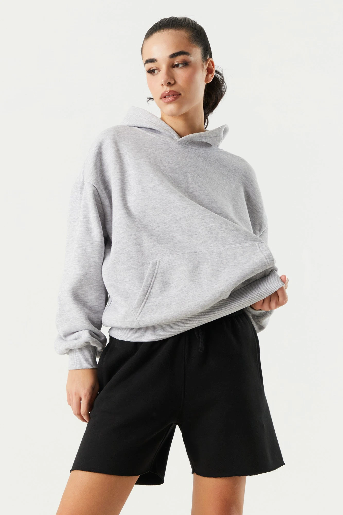 Fleece Boyfriend Short 4 Fleece Boyfriend Short - Image 4