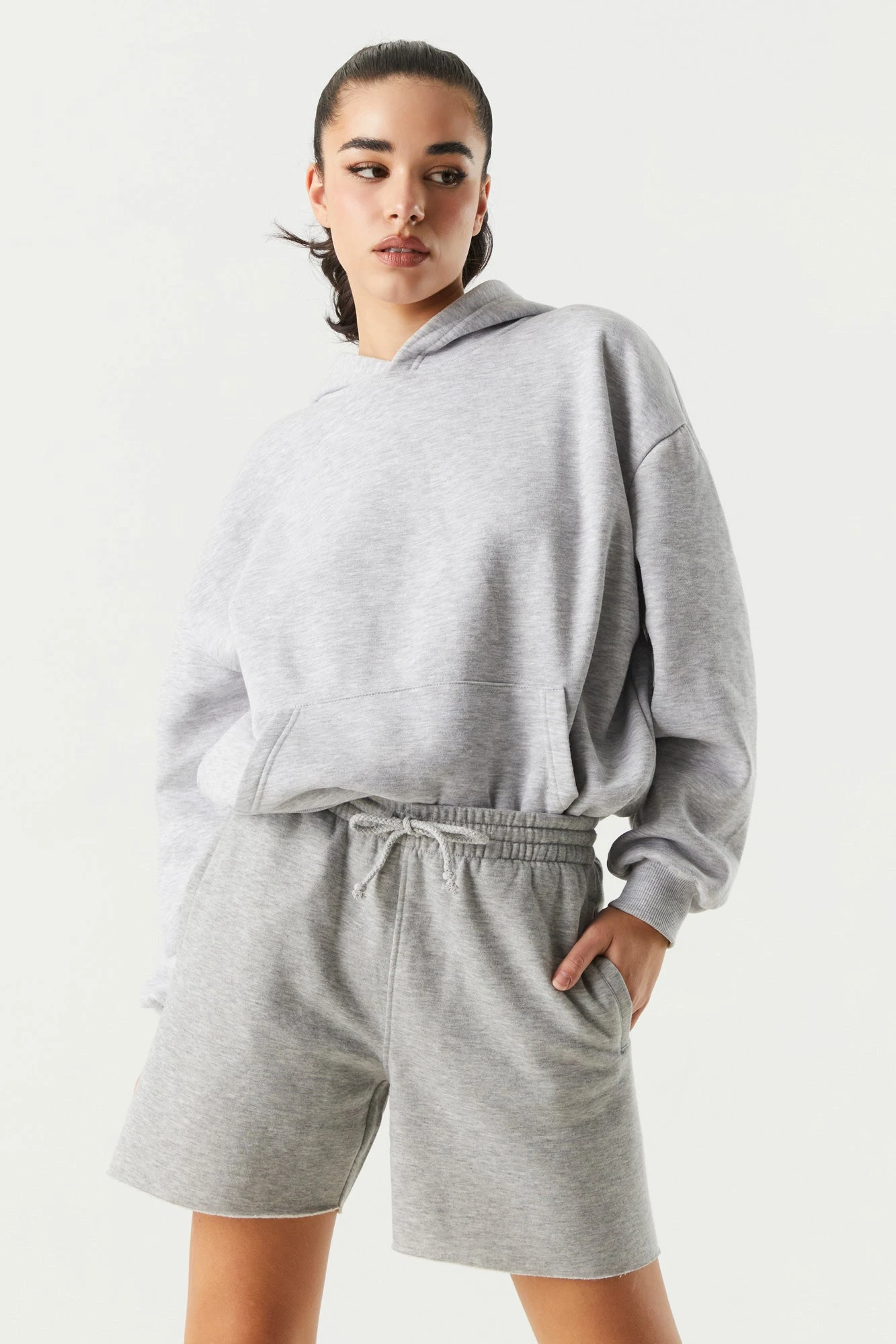 Fleece Boyfriend Short 7 Fleece Boyfriend Short - Image 7