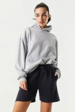 Fleece Boyfriend Short 29 Fleece Boyfriend Short -Deals Drape & Denim Store 053665665806 05