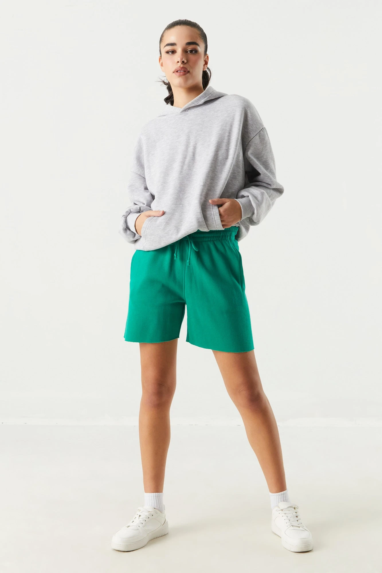 Fleece Boyfriend Short 18 Fleece Boyfriend Short - Image 18