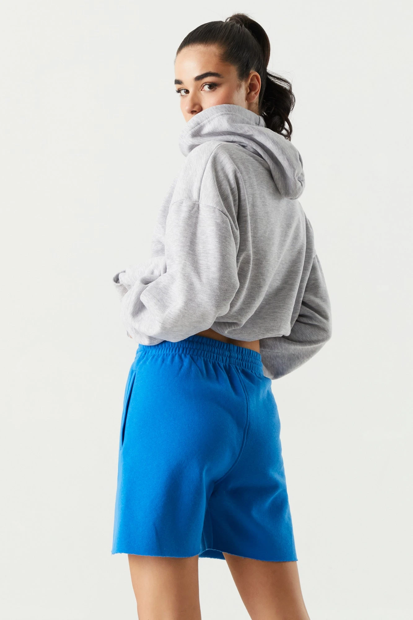 Fleece Boyfriend Short 2 Fleece Boyfriend Short - Image 2