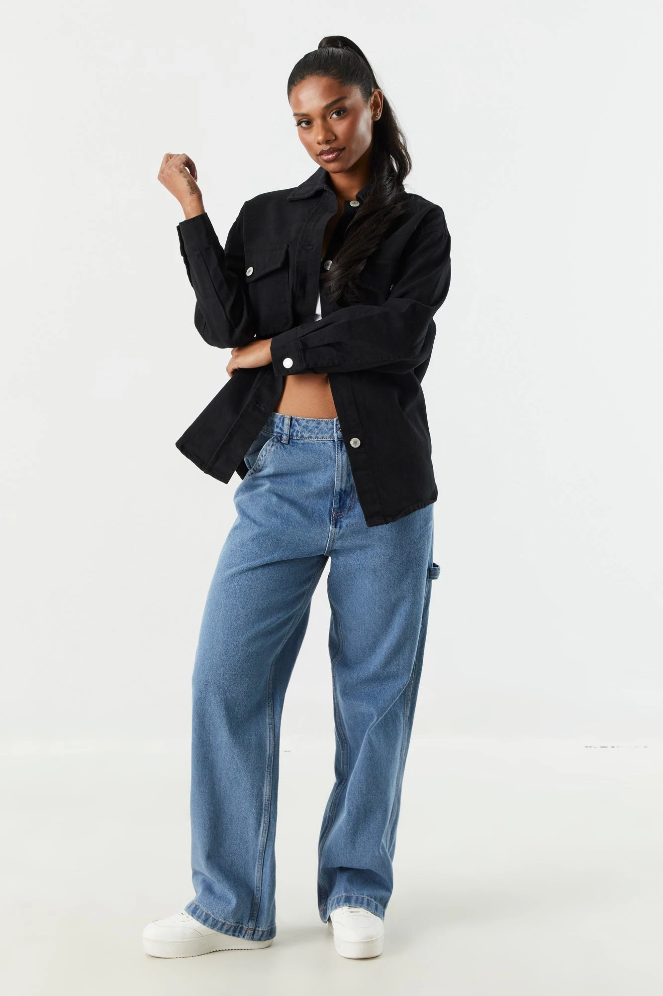 Denim Shacket 6 Denim Shacket - Image 6