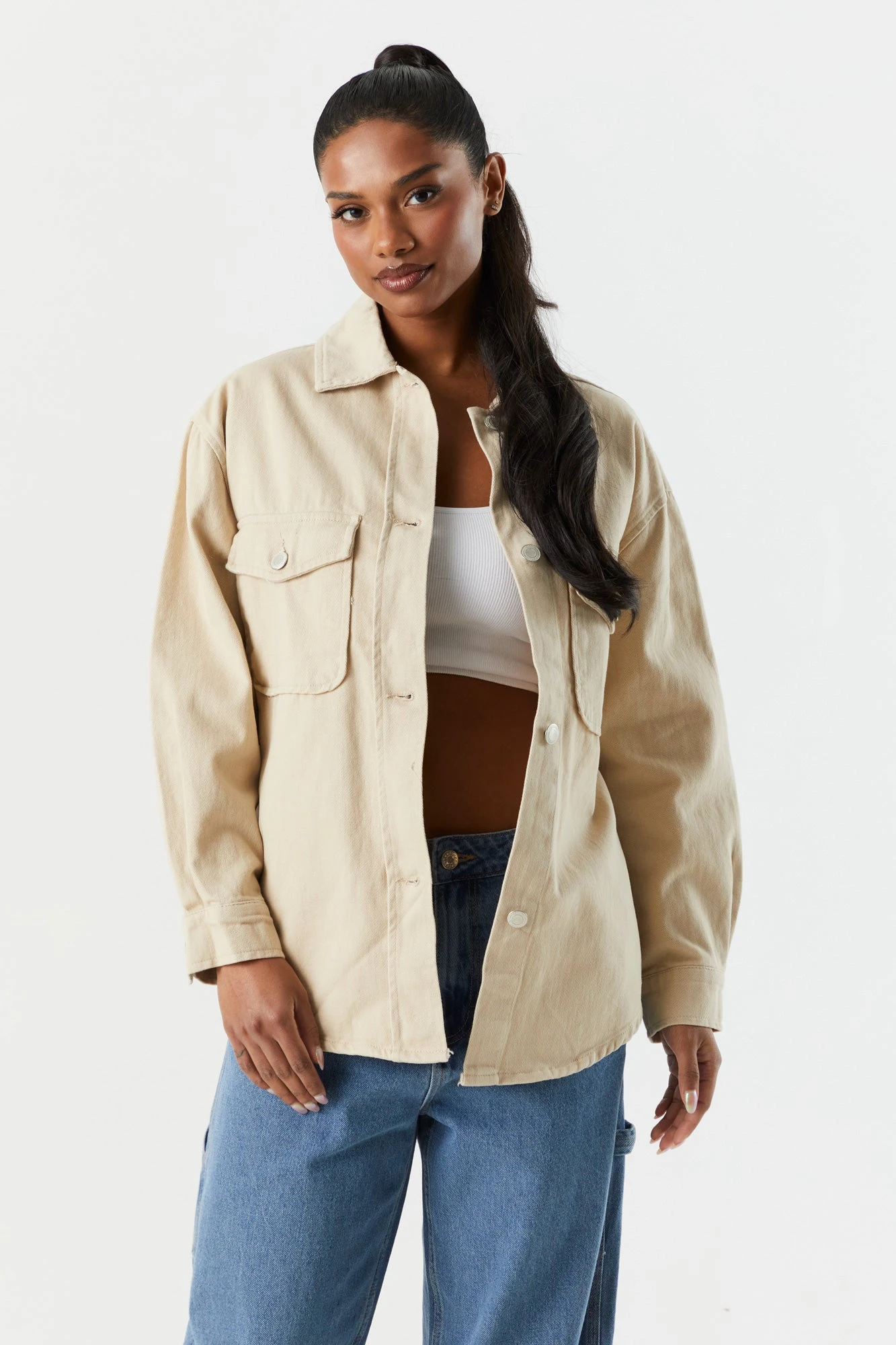 Denim Shacket 7 Denim Shacket - Image 7