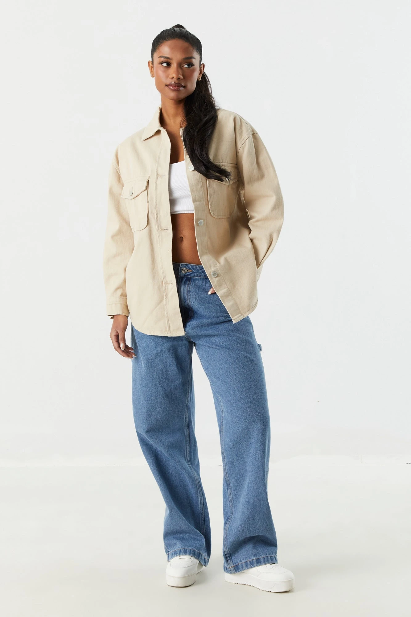 Denim Shacket 9 Denim Shacket - Image 9