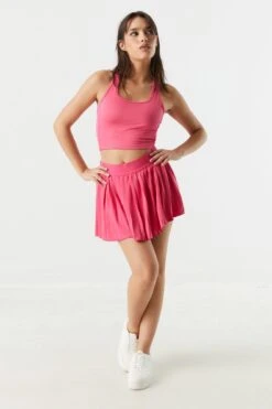 Sommer Ray Ribbed Scoop Neck Active Tank -Deals Drape & Denim Store 058603036069 66 2