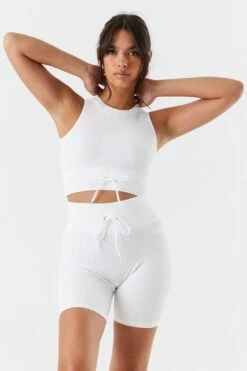 Refuge Seamless Ribbed High Neck Bra -Deals Drape & Denim Store 058603566184 10