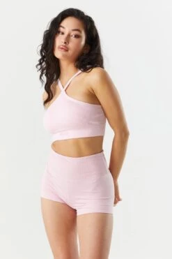 Ribbed Active Shortie