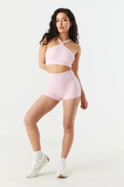 Ribbed Active Shortie 12 Ribbed Active Shortie -Deals Drape & Denim Store 058703036332 66 2