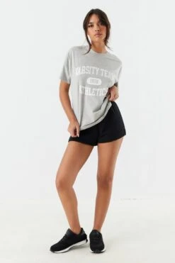 Varsity Team Graphic Boyfriend T-Shirt 5 Varsity Team Graphic Boyfriend T-Shirt -Deals Drape & Denim Store 058803036347 04 2