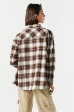 Classic Plaid Button-Up Top -Deals Drape & Denim Store 070201171335 10 1