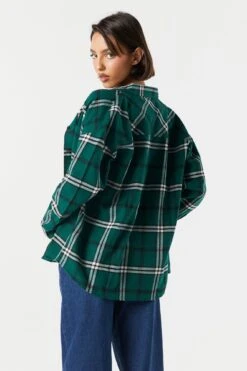 Classic Plaid Button-Up Top -Deals Drape & Denim Store 070201171335 30 1