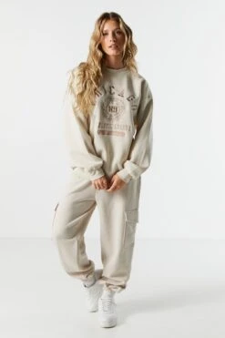 Chicago Athletics Embroidered Crewneck Sweatshirt 5 Chicago Athletics Embroidered Crewneck Sweatshirt -Deals Drape & Denim Store 070603539213 12 2