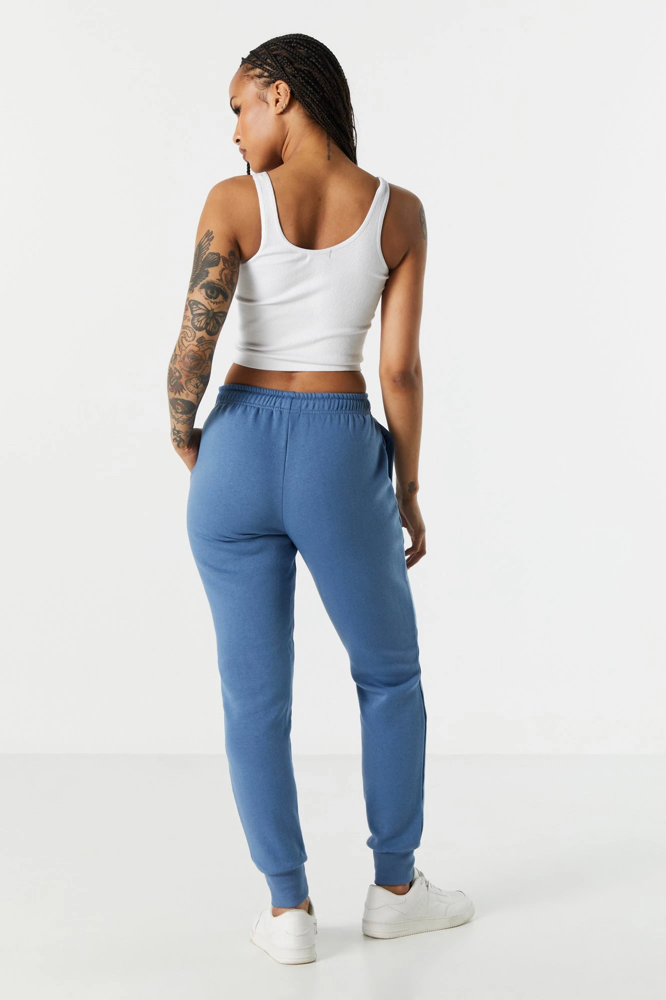 Fleece Ribbed Cuff Jogger 3 Fleece Ribbed Cuff Jogger - Image 3