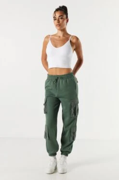 Drawstring Multi Pocket Cargo Jogger -Deals Drape & Denim Store 070703039370 31