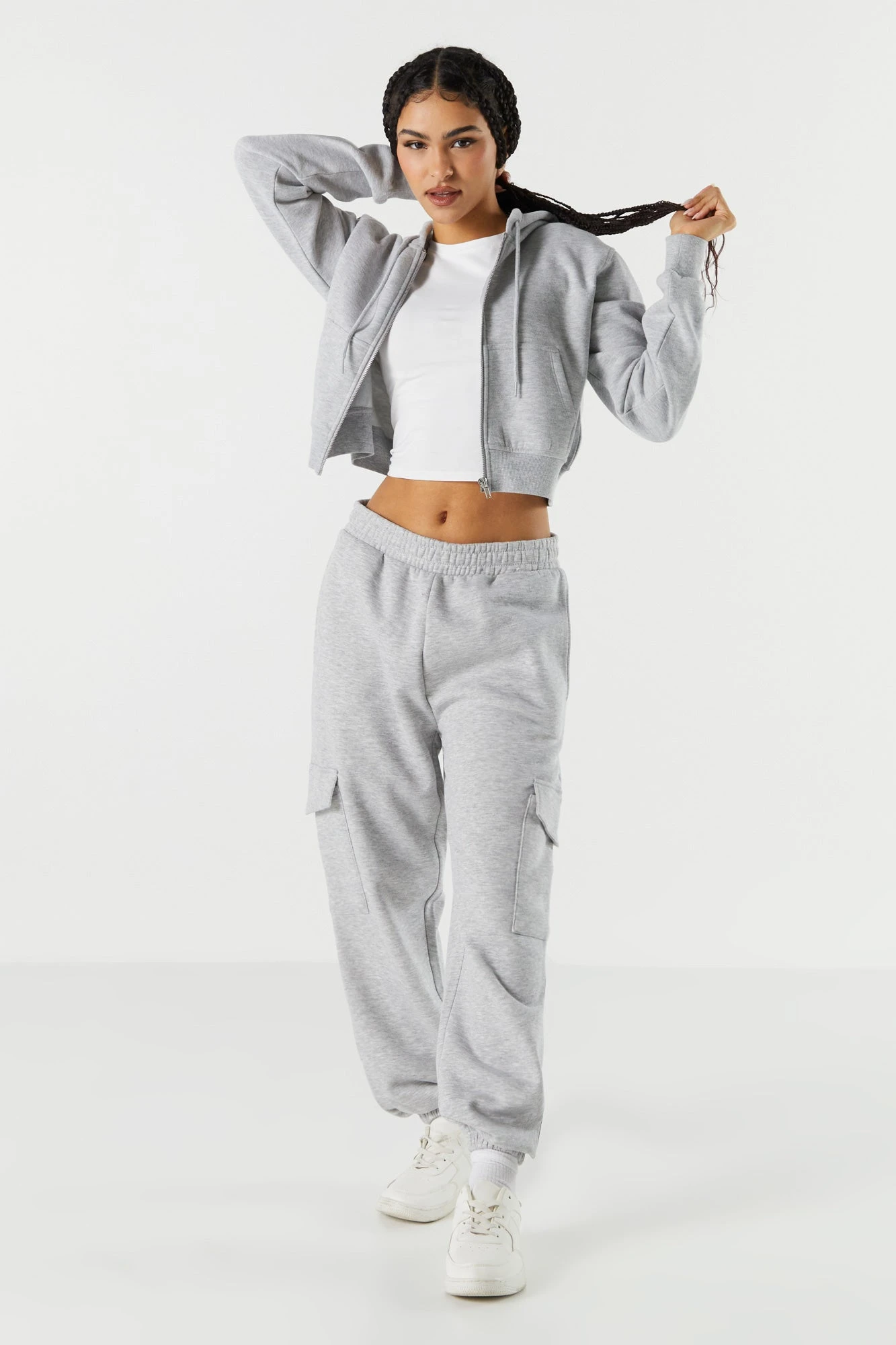 Fleece Cargo Pocket Jogger 10 Fleece Cargo Pocket Jogger - Image 10