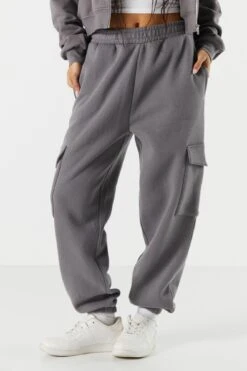 Fleece Cargo Pocket Jogger 19 Fleece Cargo Pocket Jogger -Deals Drape & Denim Store 070724476395 06 1